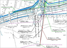 占用物件の平面図
